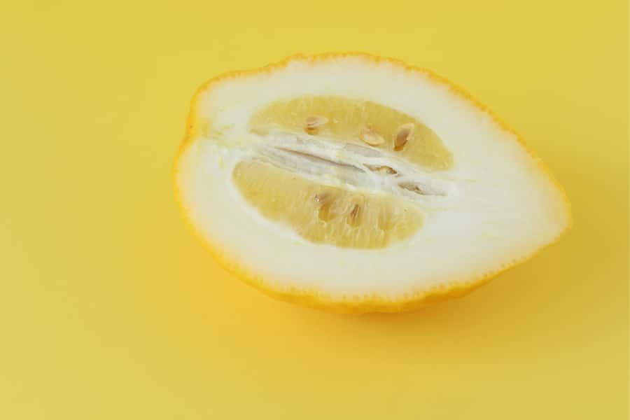 Etrog sliced