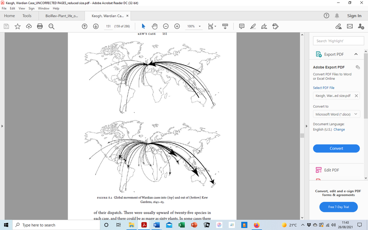 Dr Ward and the case of the globe-trotting plants…