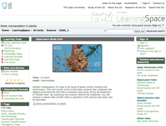 Gene manipulation in plants – open educational resource