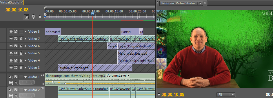 Editing for the virtual studio