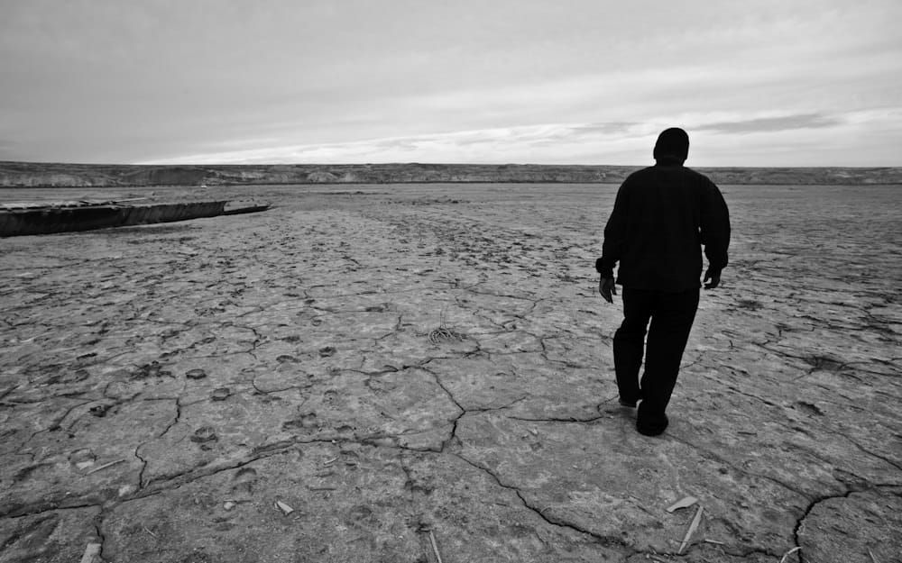 The Dry Aral Sea