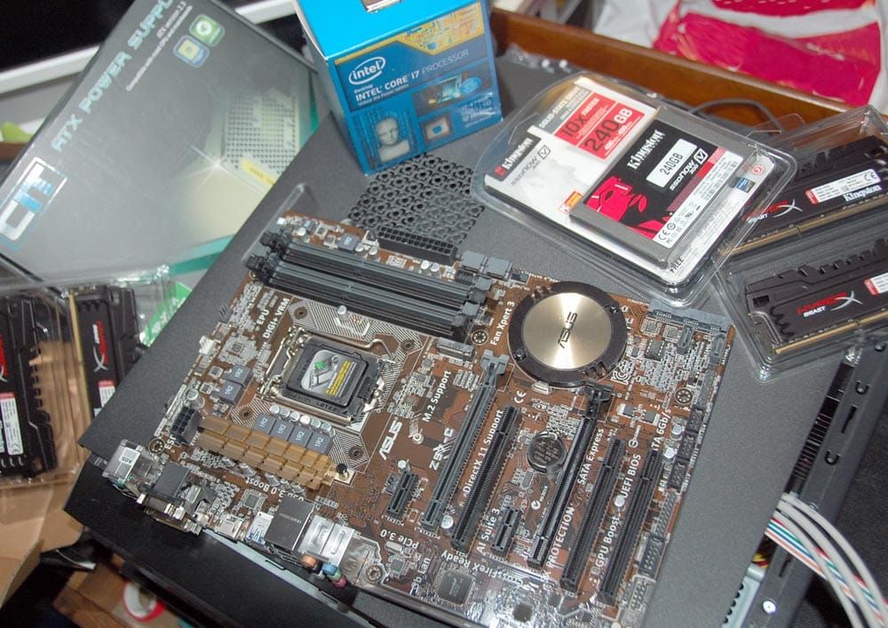 Parts for a fast Linux computer