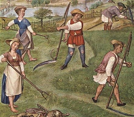 Image: ‘June’, from Il Breviario Grimani. Anonymous, circa 1510.