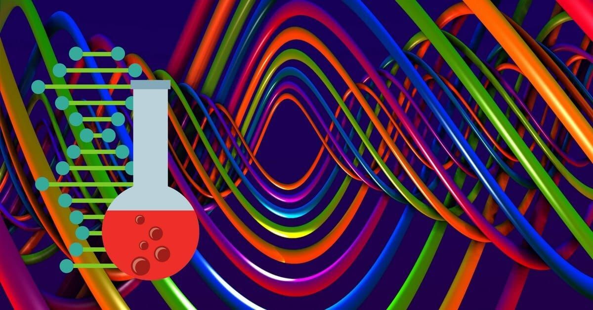 An abstract attempt to illustrate genomics