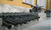 Plants combat plants - cannons
