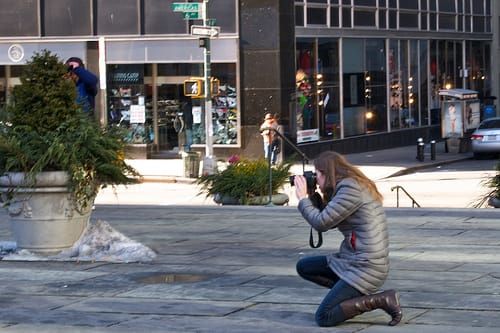 A photographer