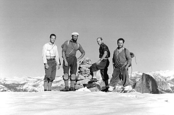 Photo of rock climbers