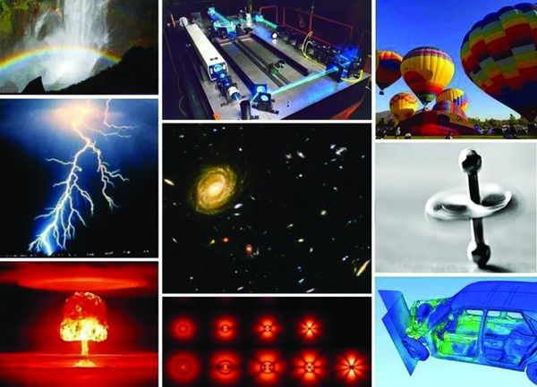 A collage of physical phenomena