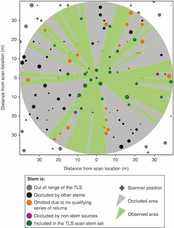 Sampling forests with terrestrial laser scanning