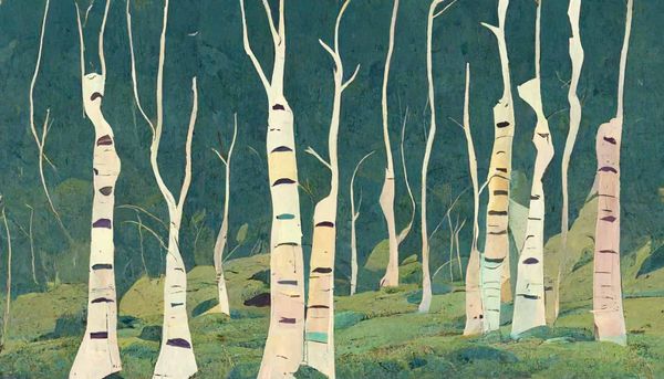 When Birches Become Wasps