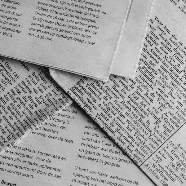 Newspapers.
