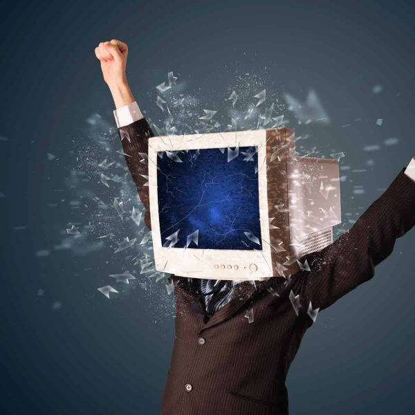 An exploding computer