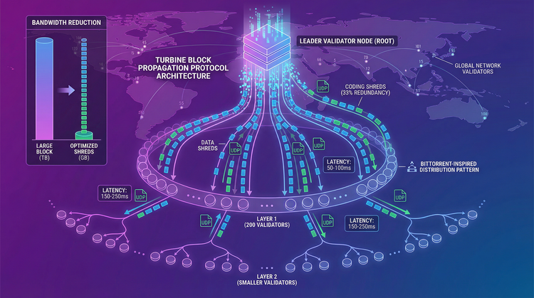 Turbine: How Solana Propagates Blocks to 3,000+ Validators in Milliseconds