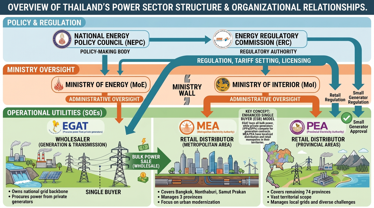 The Solar Paradox in Thailand: Solar energy pressures PEA/MEA, but helps the country and home owners