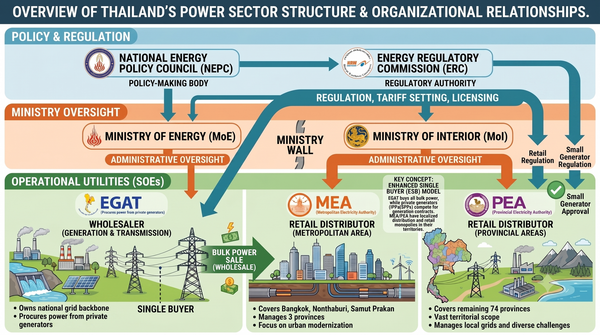 The Solar Paradox in Thailand: Solar energy pressures PEA/MEA, but helps the country and home owners