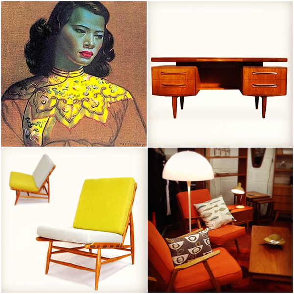 Where to find mid century furniture in Dublin | nathalie.ie