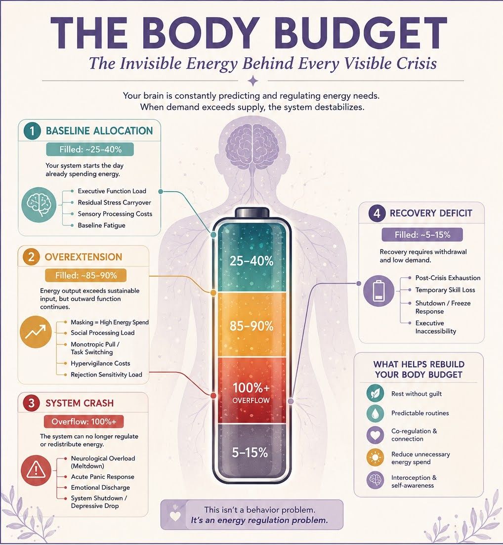 The Body Budget: The Invisible Energy Behind Every Visible Crisis