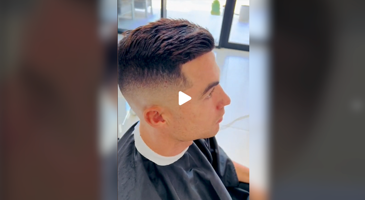 Qual è il nome del taglio di capelli di Cristiano Ronaldo ?