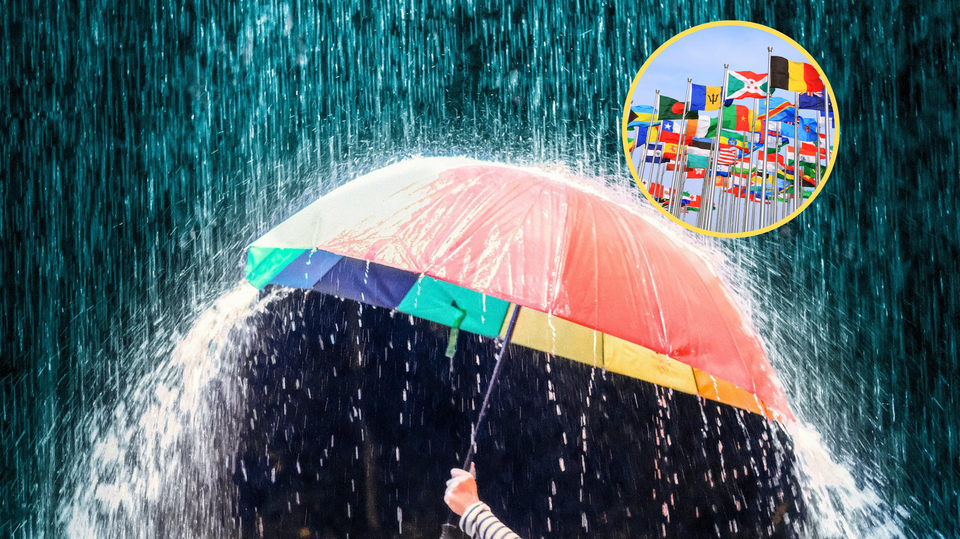 I 10 Paesi dove piove di più nel mondo