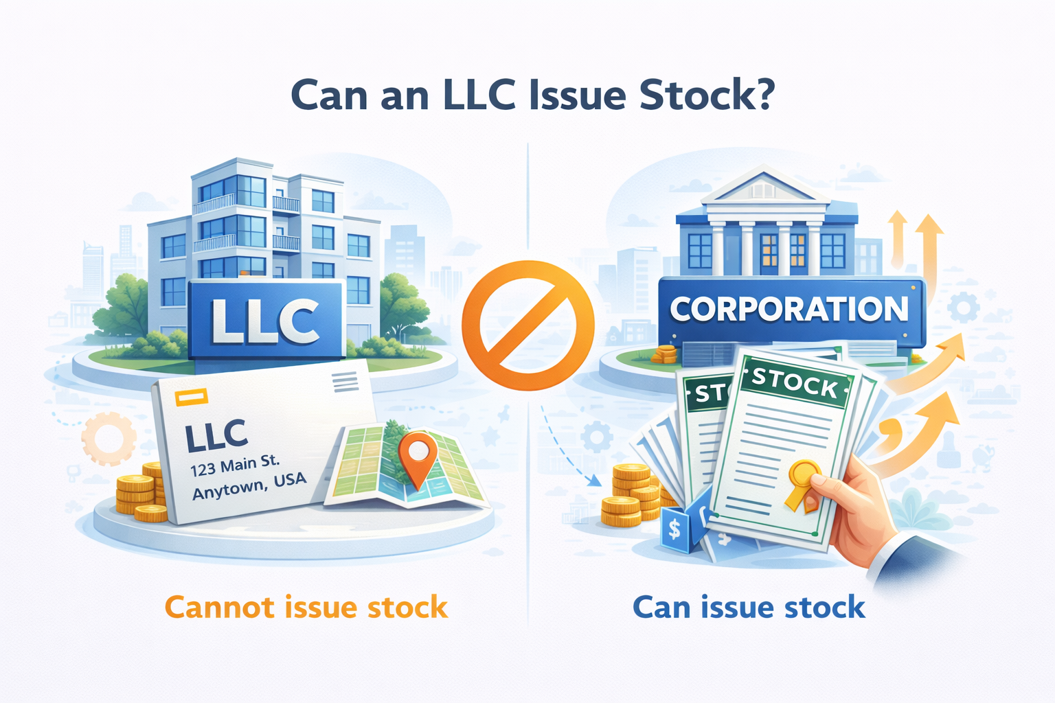Can an LLC Issue Stock