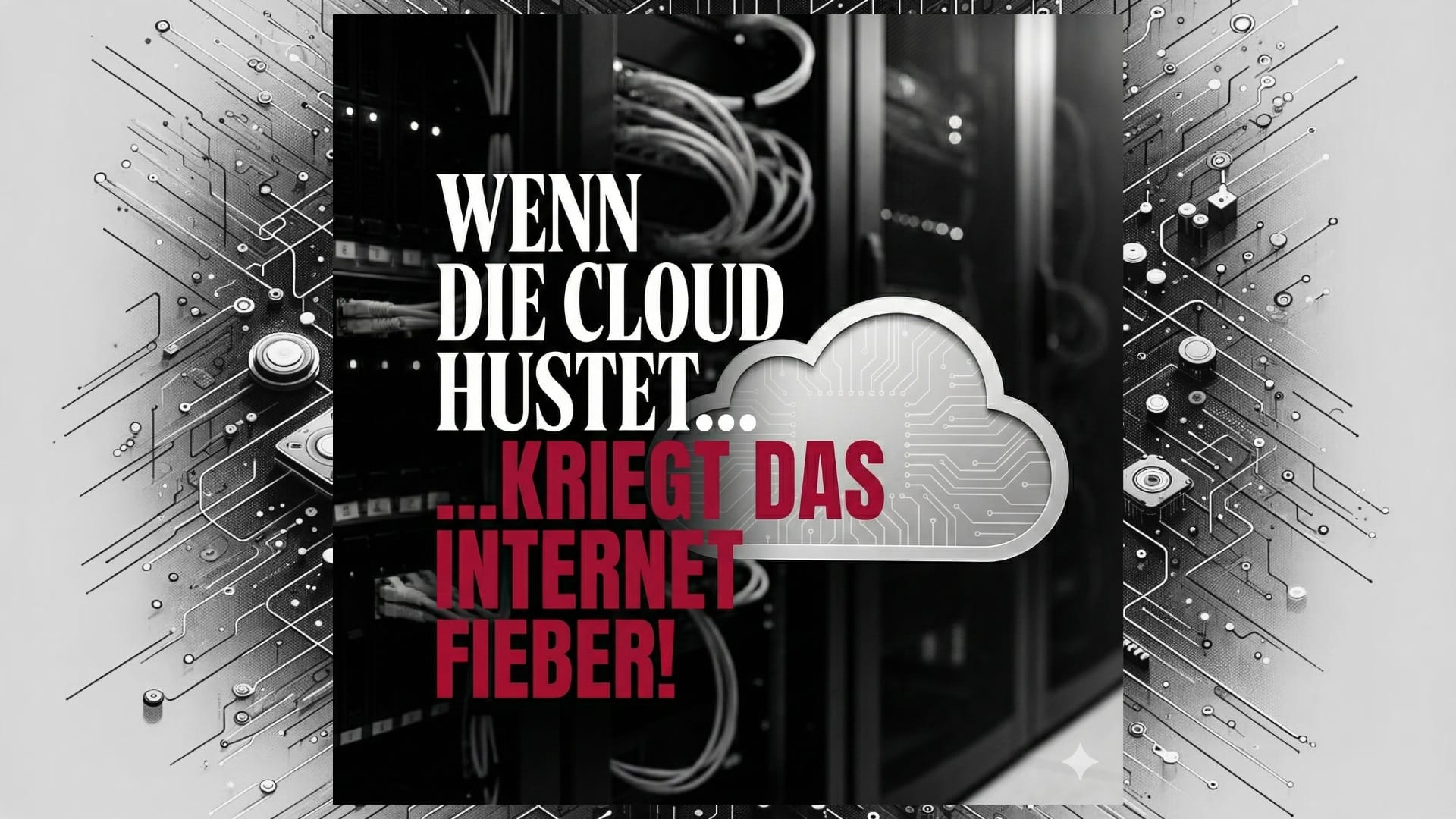 Wenn die Cloud hustet, kriegt das Internet Fieber