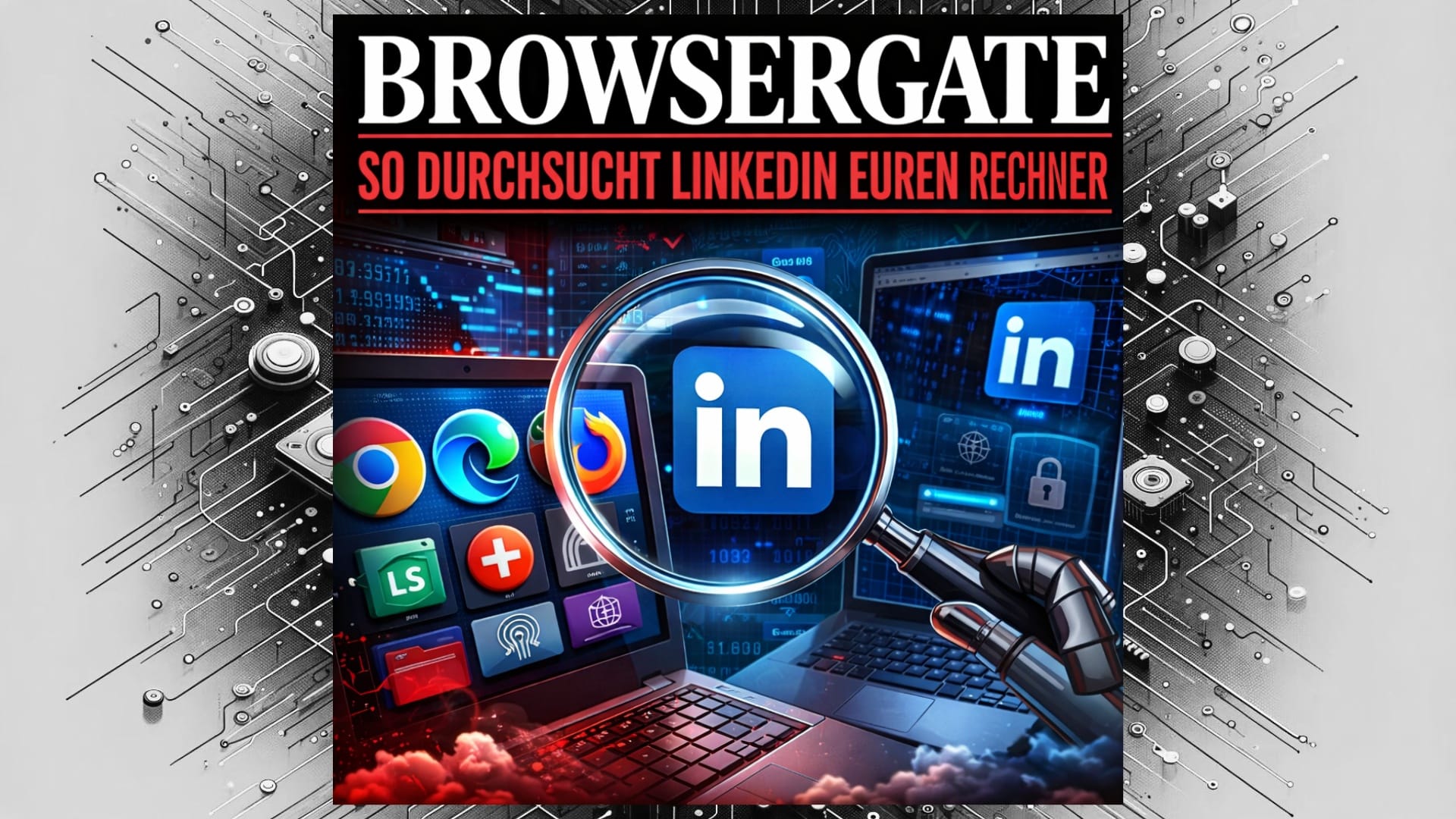BrowserGate: So scannt LinkedIn offenbar euren Rechner