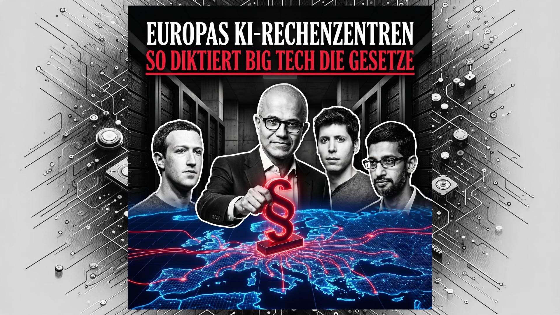 Europas KI-Rechenzentren - So diktiert Big Tech die Gesetze!