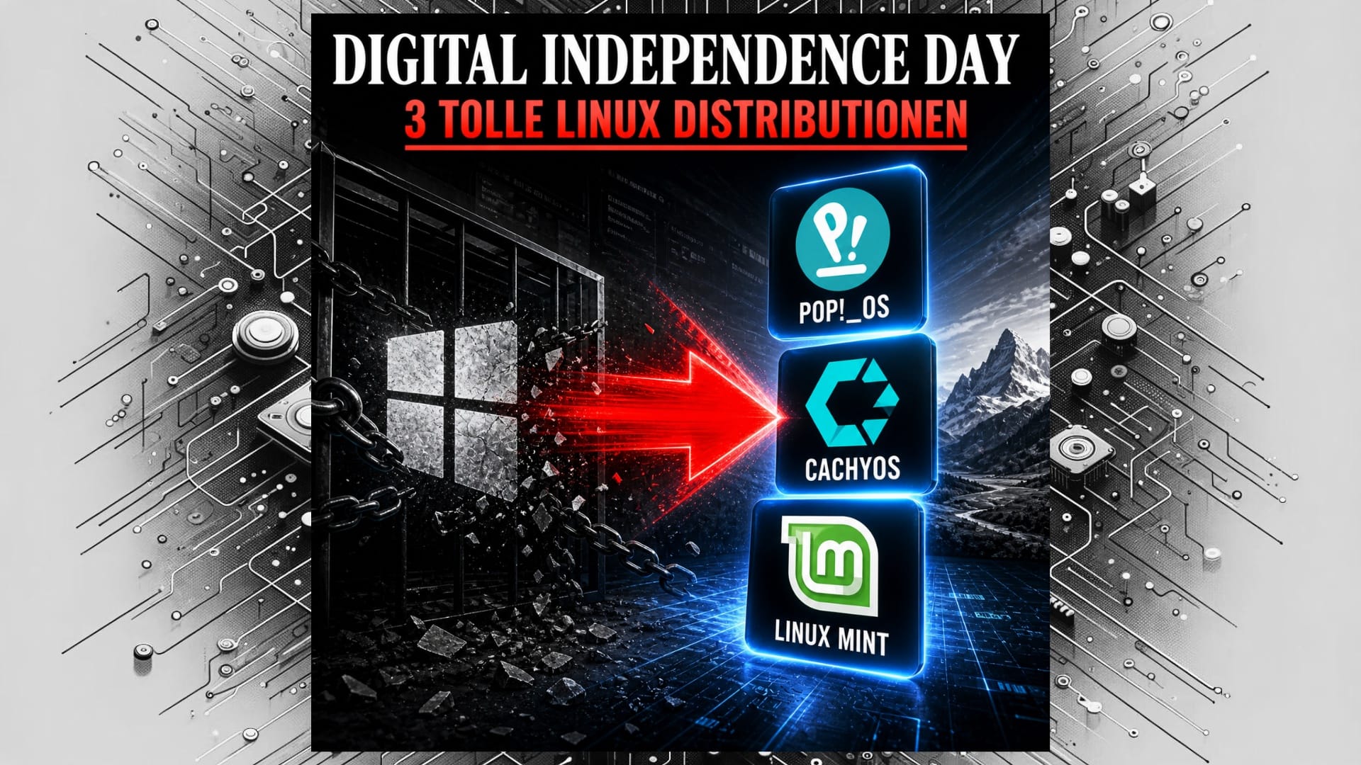 Drei Linux-Distributionen, die euch den Umstieg leicht machen - Digital Independence Day #5