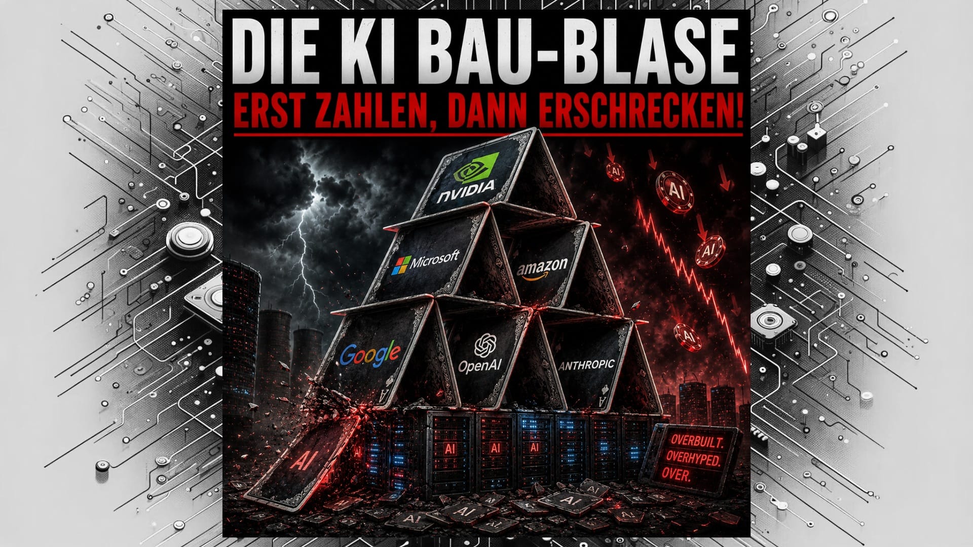 KI-Blase durchgerechnet: Erst zahlen, dann erschrecken!