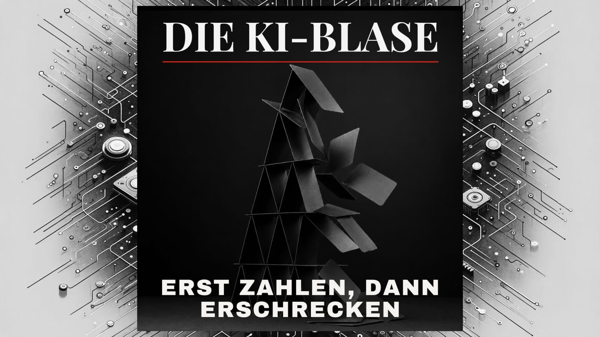 KI-Blase durchgerechnet: Erst zahlen, dann erschrecken!
