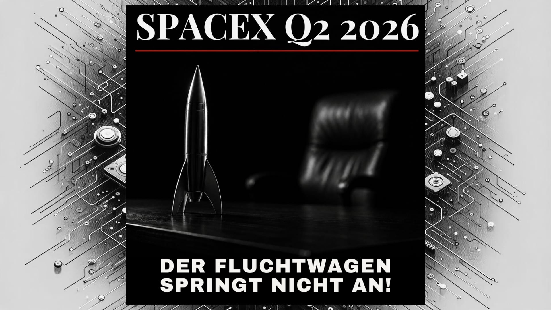 SpaceX Q2 2026 in der Analyse - Der Fluchtwagen springt nicht an!
