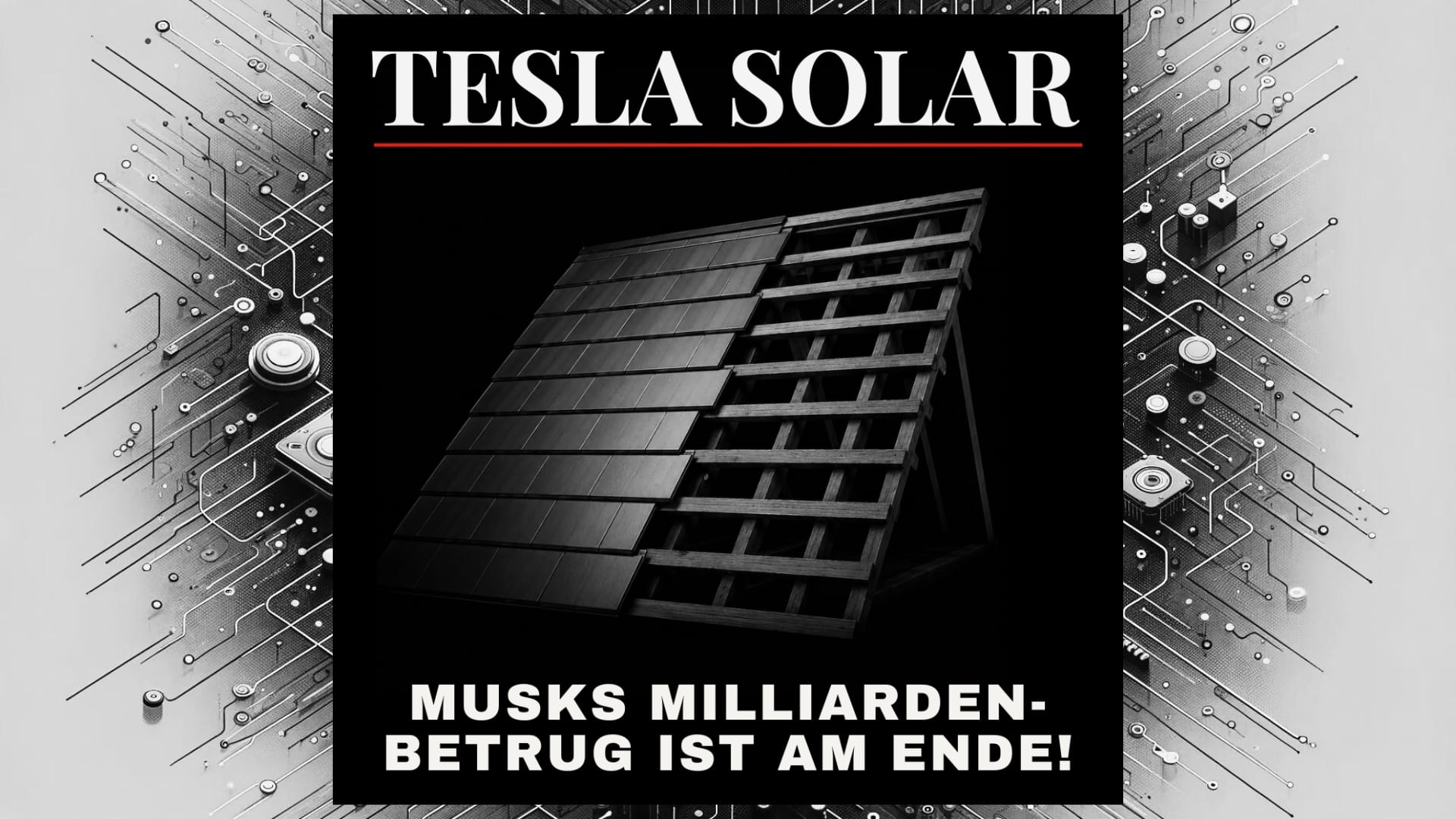 Tesla stellt seine Solarziegel ein - Das Dach, das nicht mehr kommt!