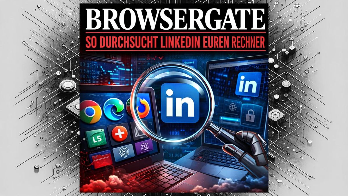 BrowserGate: So scannt LinkedIn offenbar euren Rechner