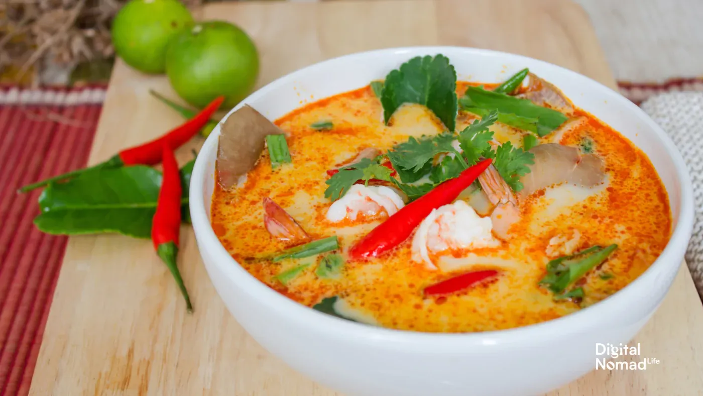 Tom Yum Goong dish
