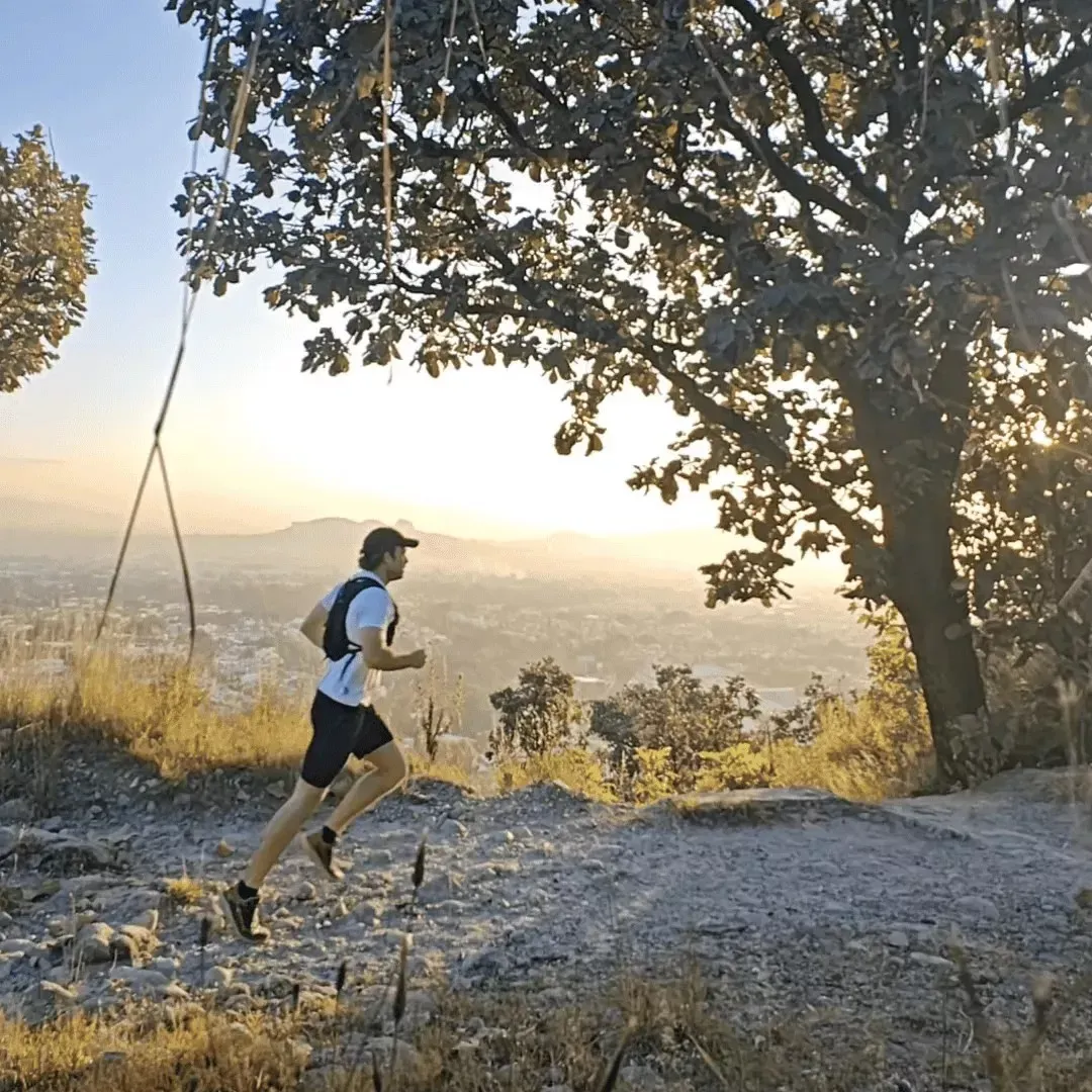 Trail Running In Bugambilias