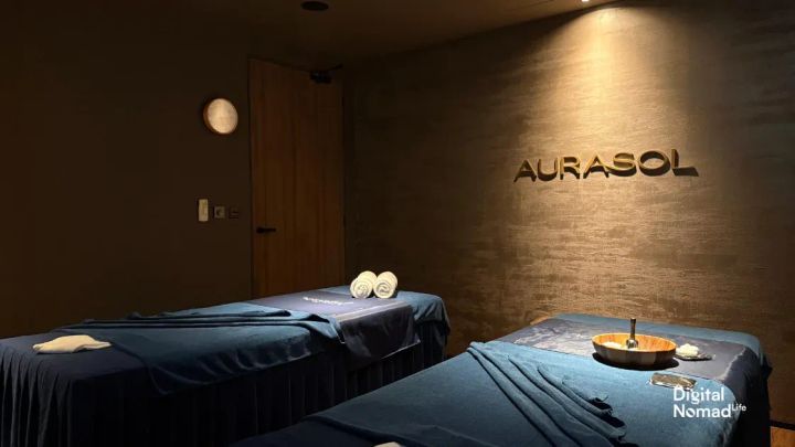Aromatherapy room of a Thai spa