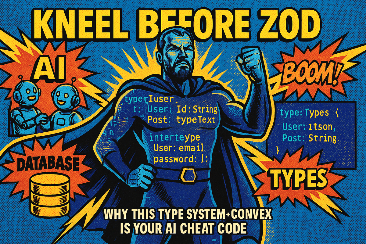 Kneel Before Zod: Why This Type System + Convex is Your AI Cheat Code