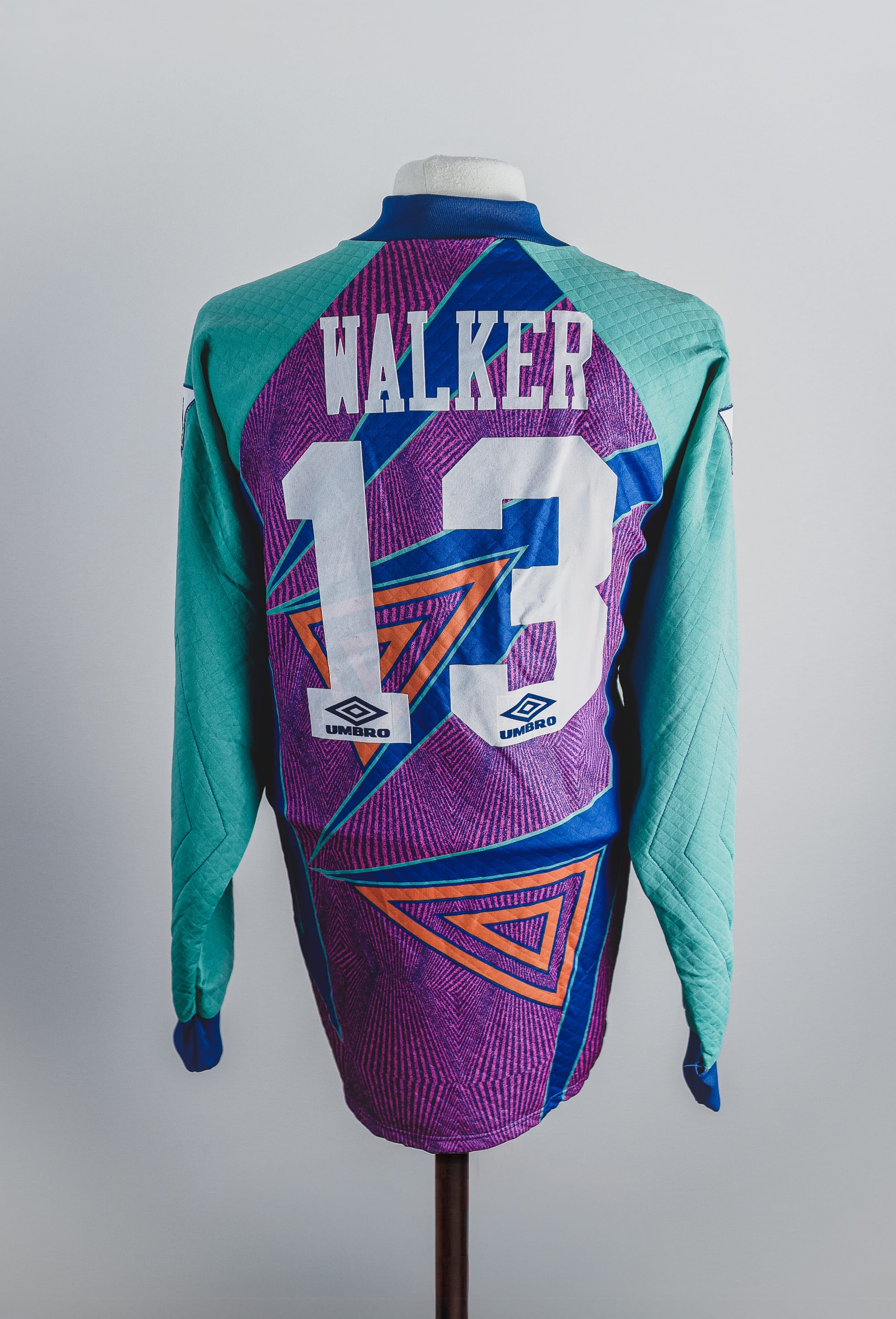 Ian Walker match worn Tottenham Hotspur shirt 1994/95, front view