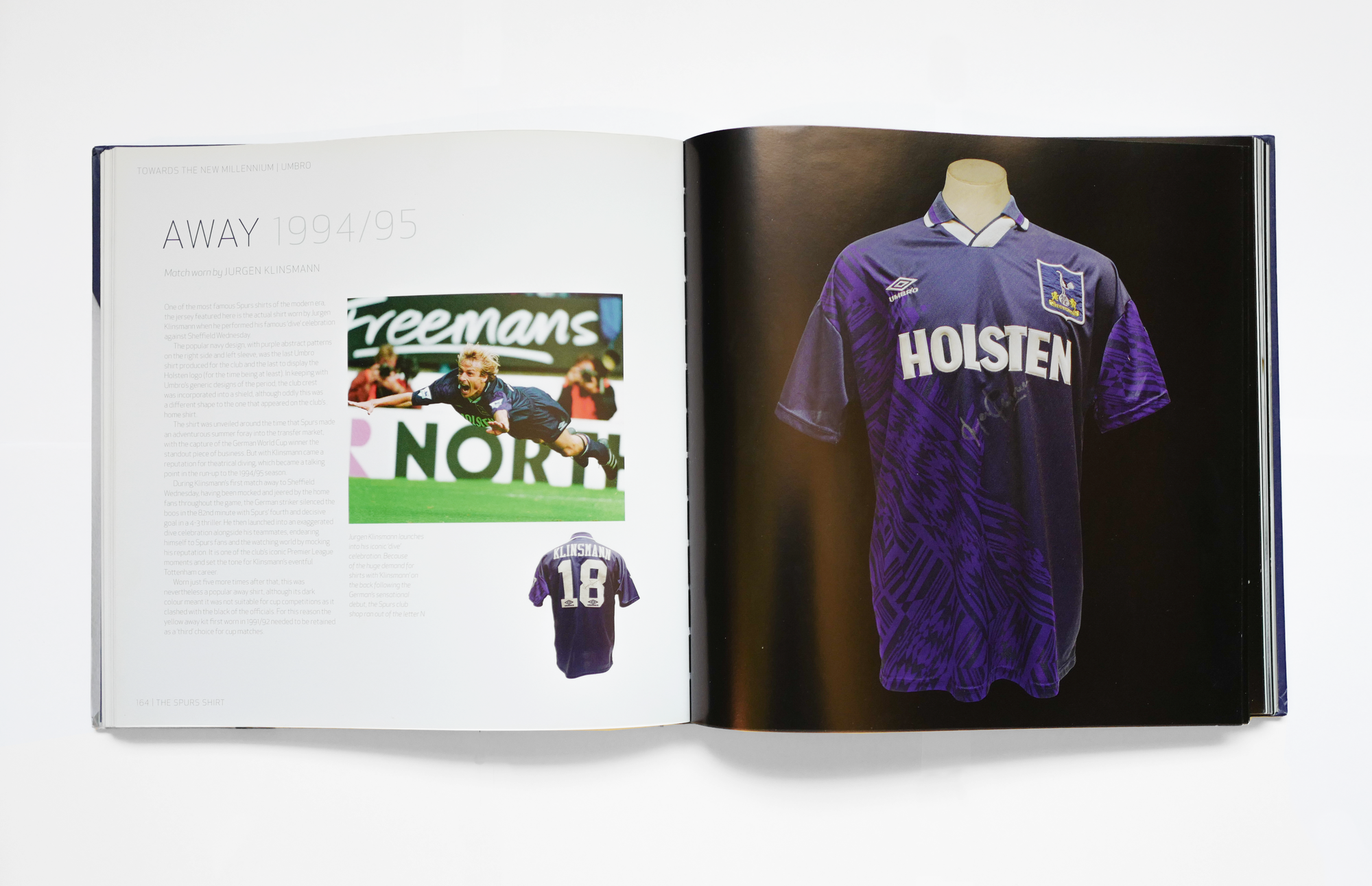 Match worn vs match worn Tottenham Hotspur shirt vs Sheffield Wednesday, view 3