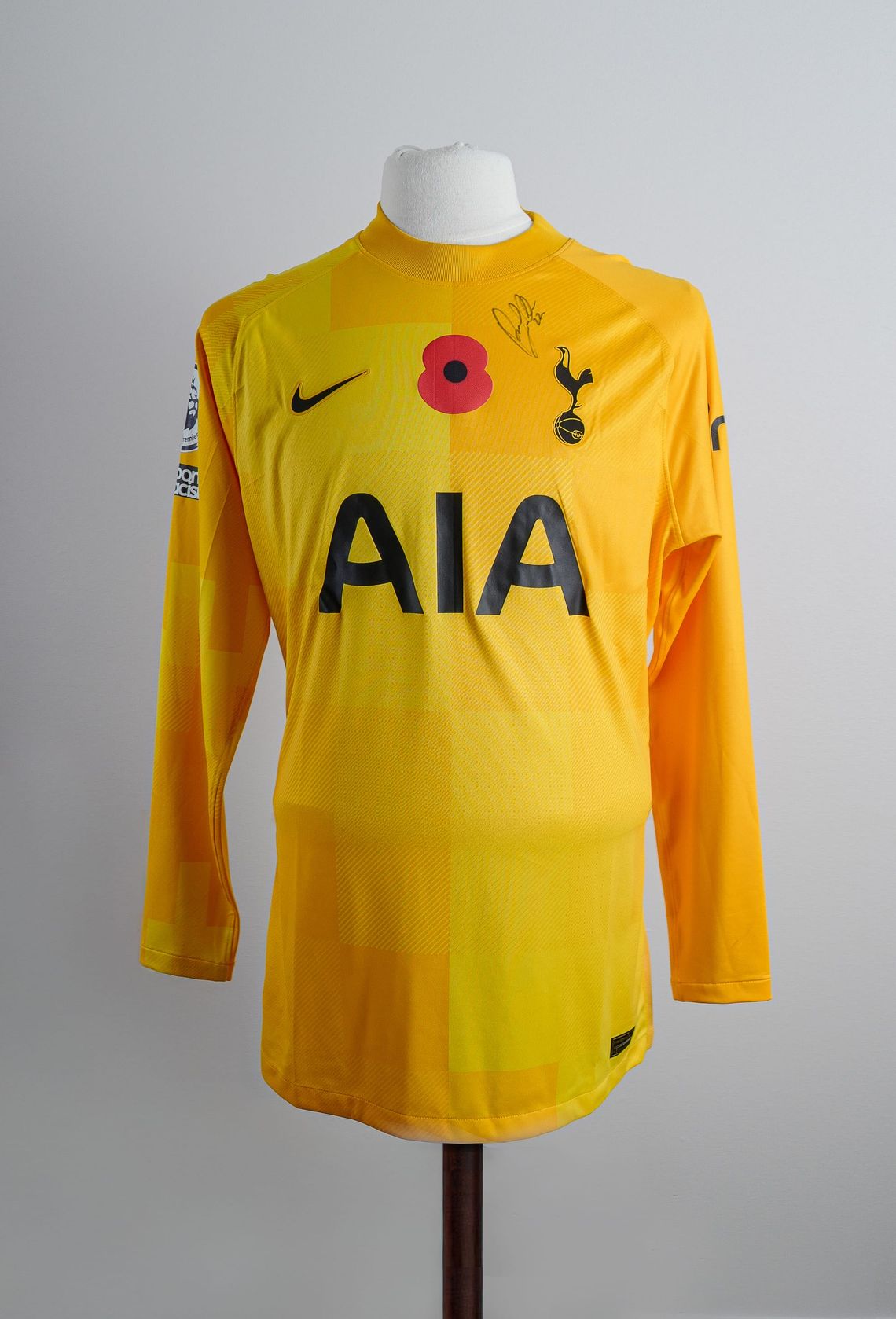 Pierluigi Gollini - Lilywhite Collection match-worn Tottenham shirt