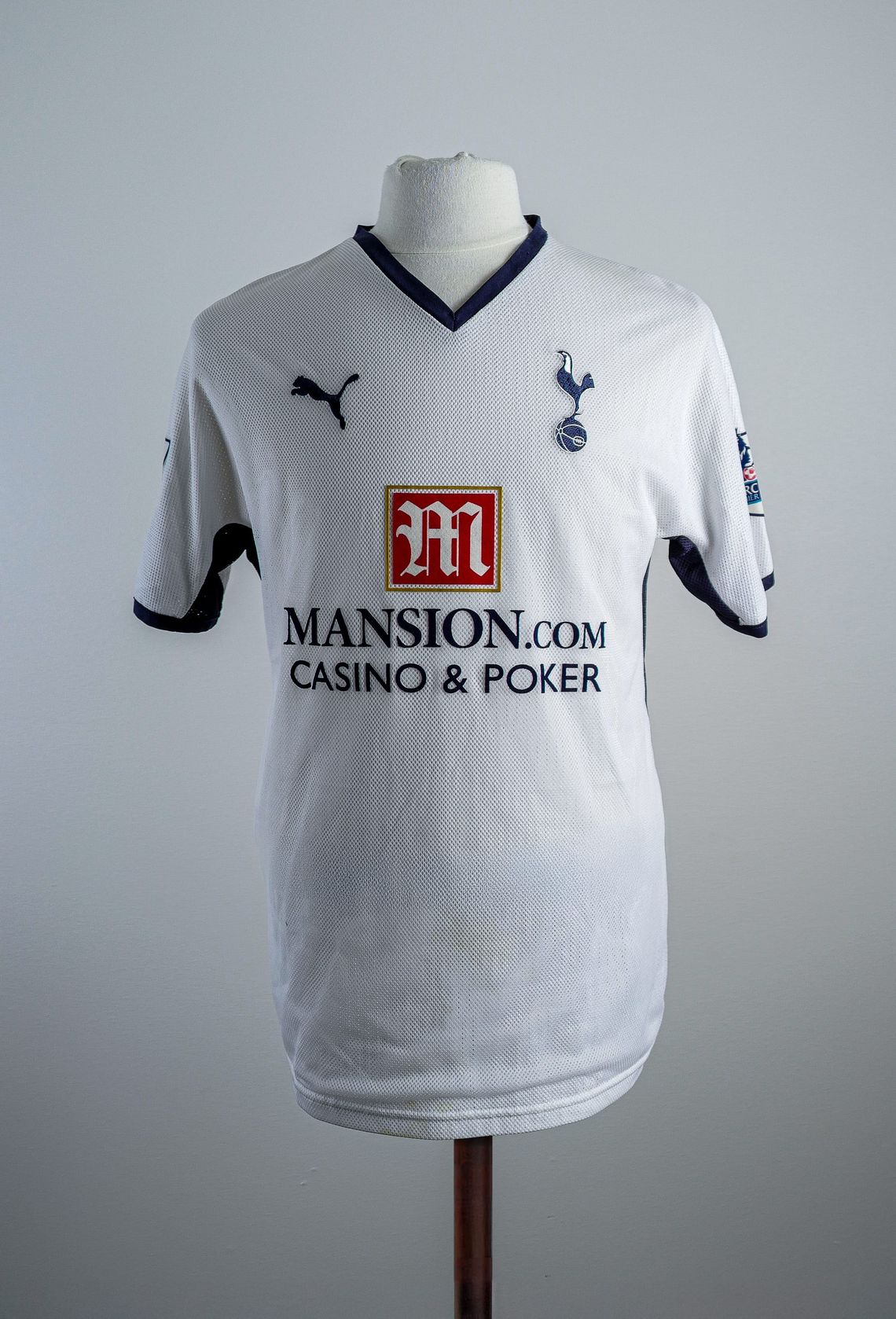 David Bentley Match Worn Tottenham Hotspur shirt - Lilywhite Collection match-worn Tottenham shirt