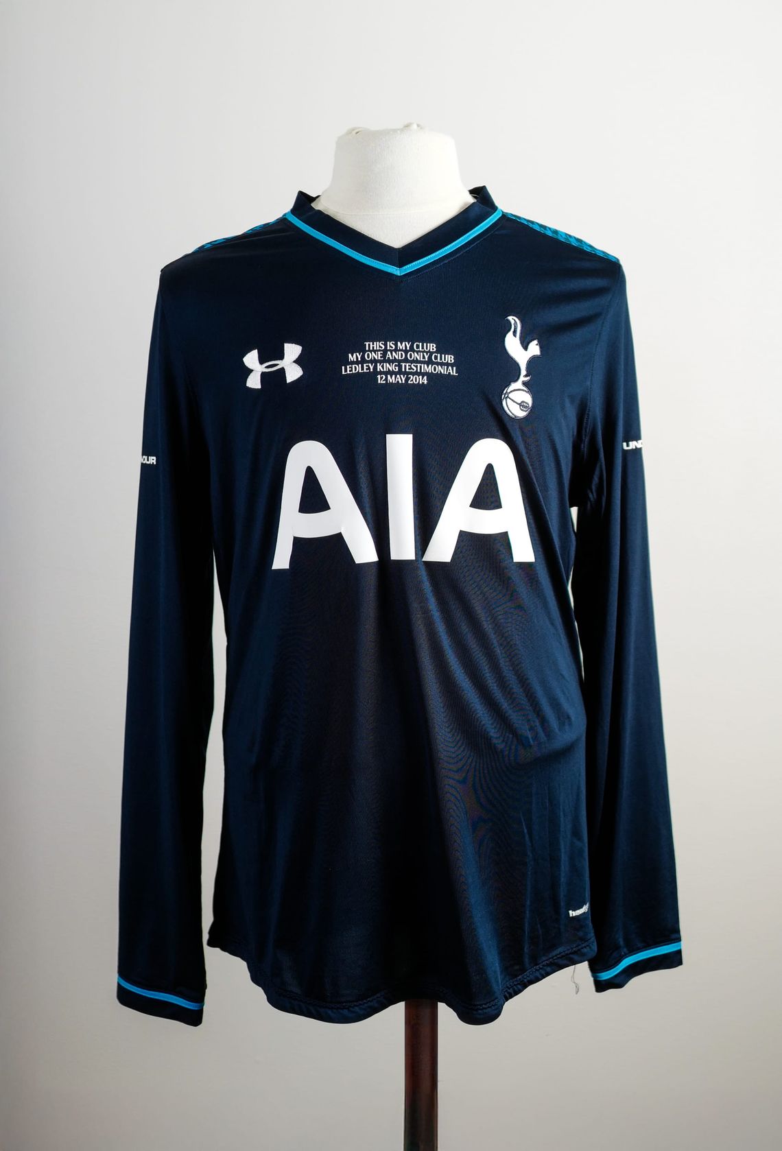 Freund Testimonial - Lilywhite Collection match-worn Tottenham shirt