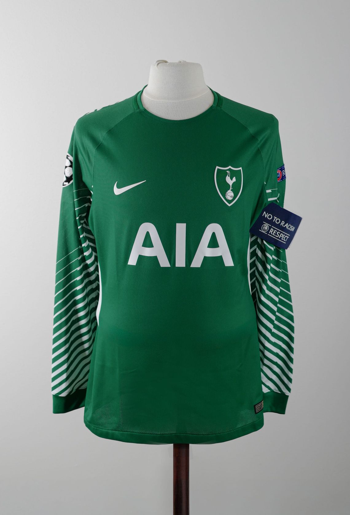 Lloris Champions League - Lilywhite Collection match-worn Tottenham shirt