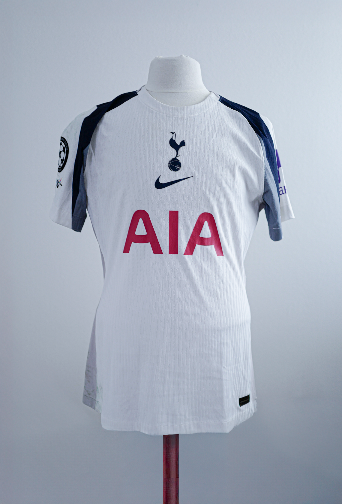 Van De Ven Match Worn Tottenham Shirt vs. FC Copenhagen