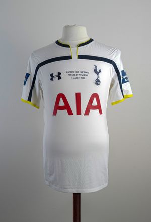 Harry Kane Match Issued Capital One Cup Final Shirt and Jacket 2015