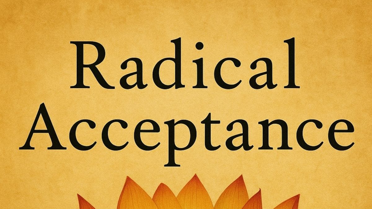 Radical Acceptance by Tara Brach conceptual book cover