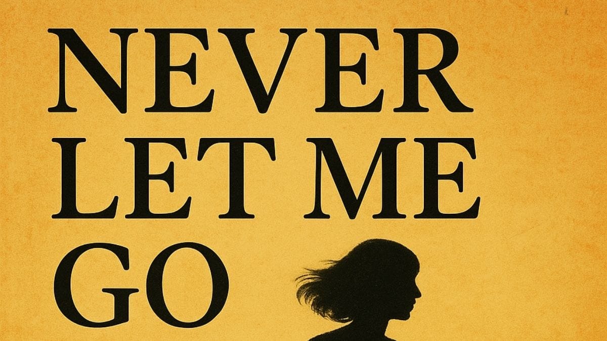 Never Let Me Go by Kazuo Ishiguro conceptual book cover