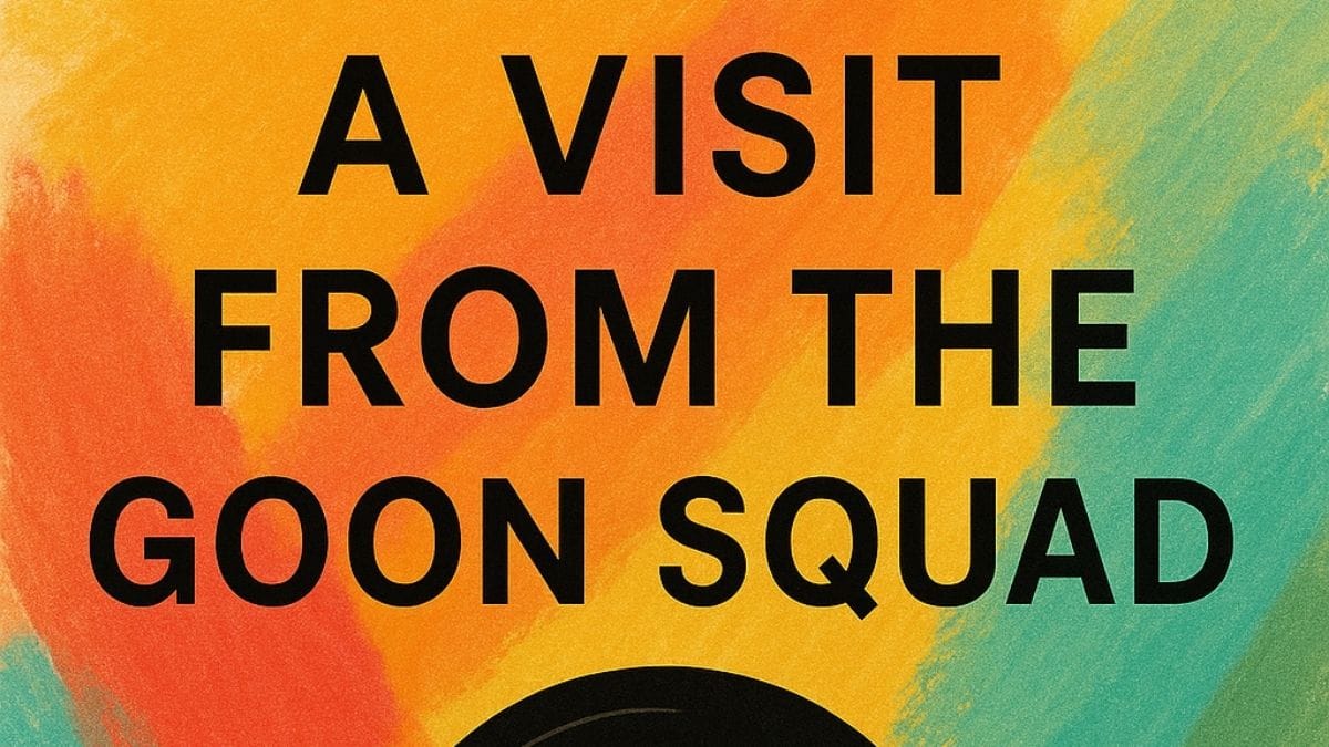 A Visit from the Goon Squad by Jennifer Egan conceptual book cover