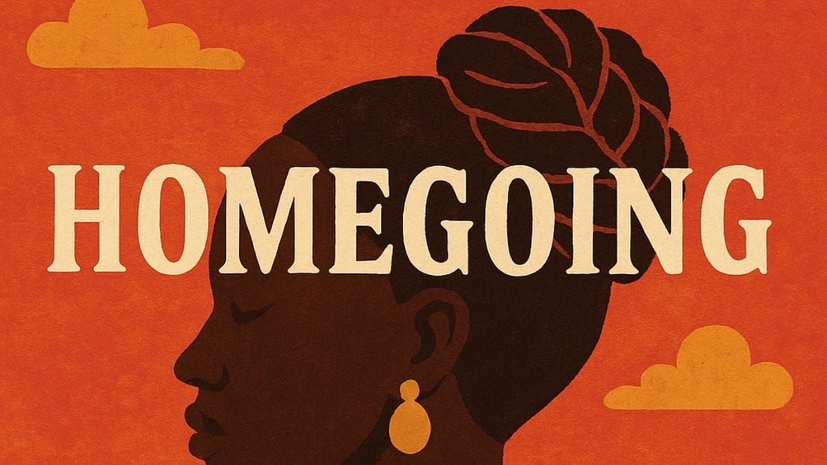 Homegoing by Yaa Gyasi conceptual book cover