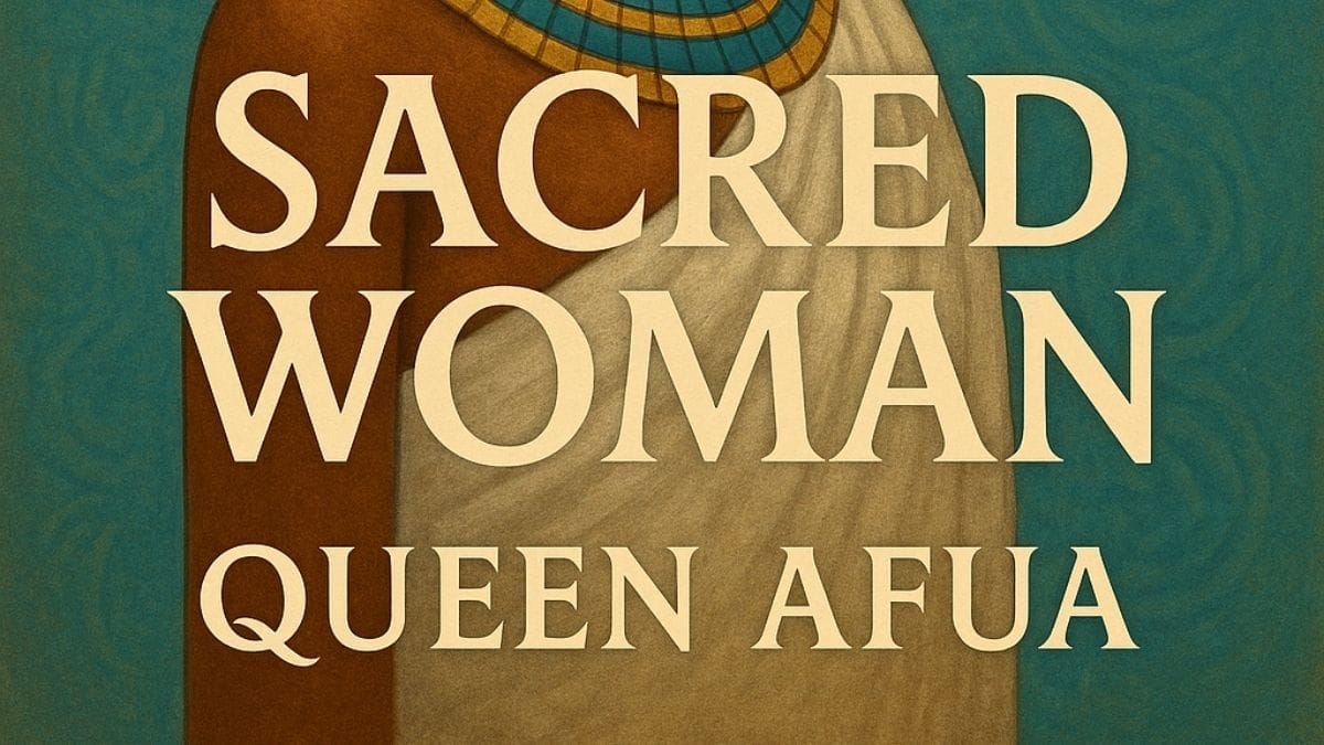 Sacred Woman by Queen Afua conceptual book cover